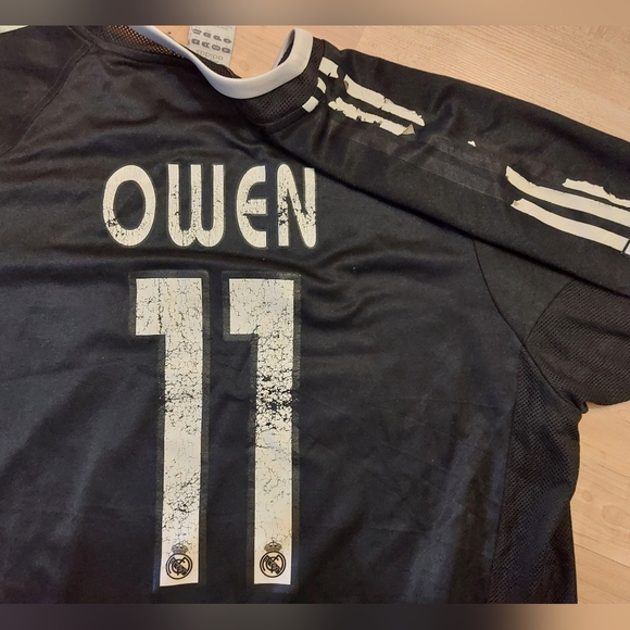 FC Real Madrid jersey 2004-05 Away Football Shirt  11 OWEN  adidas vintage - Picture 9 of 9